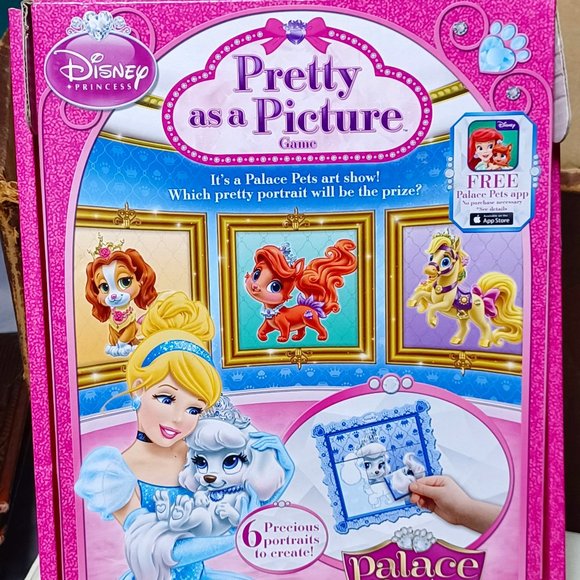 Disney Place Pets Board Game Pretty As a Picture - Picture 1 of 6